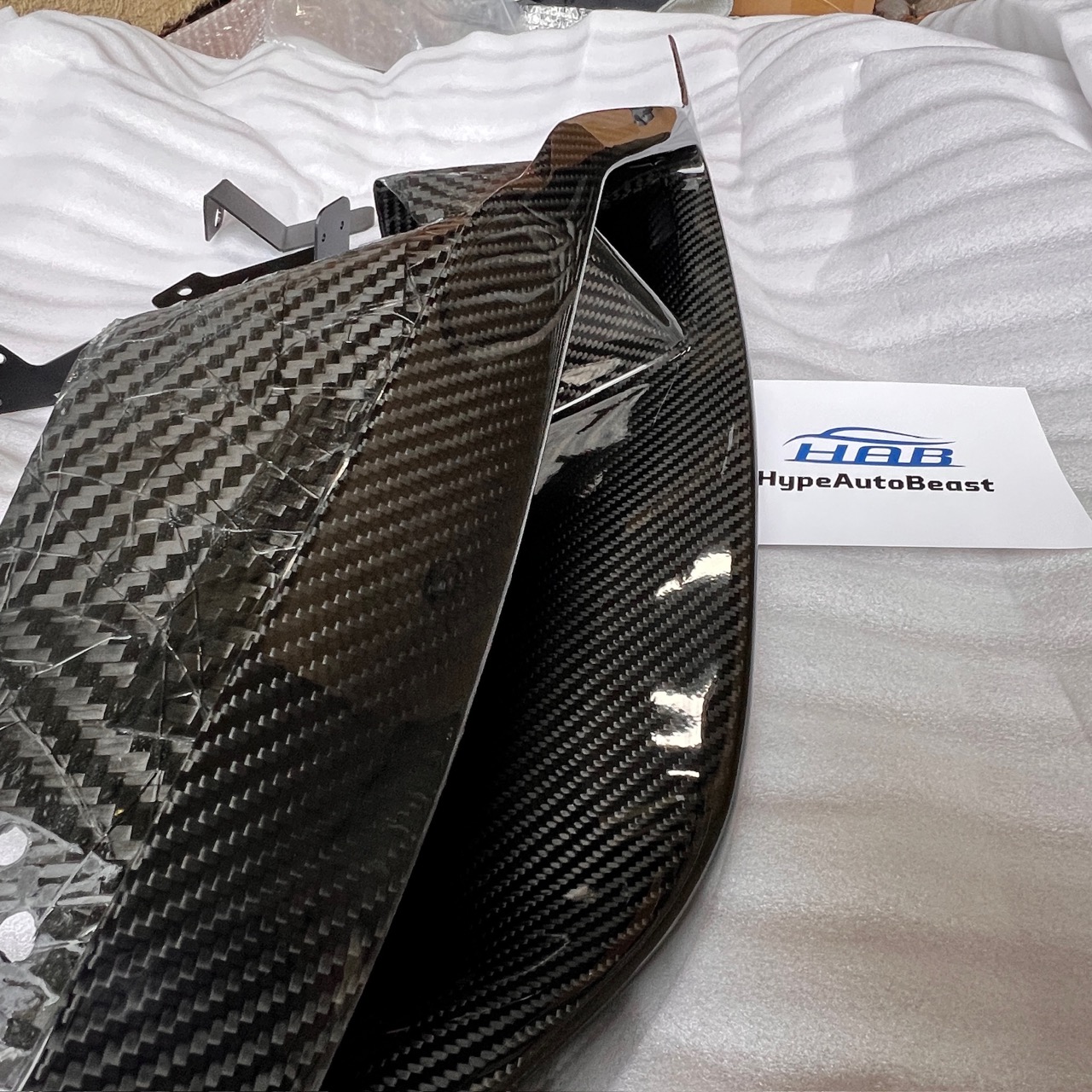 ATTK Style Dry Carbon Fiber Air Duct with Mounting Hardware for Toyota GR Supra A90 A91