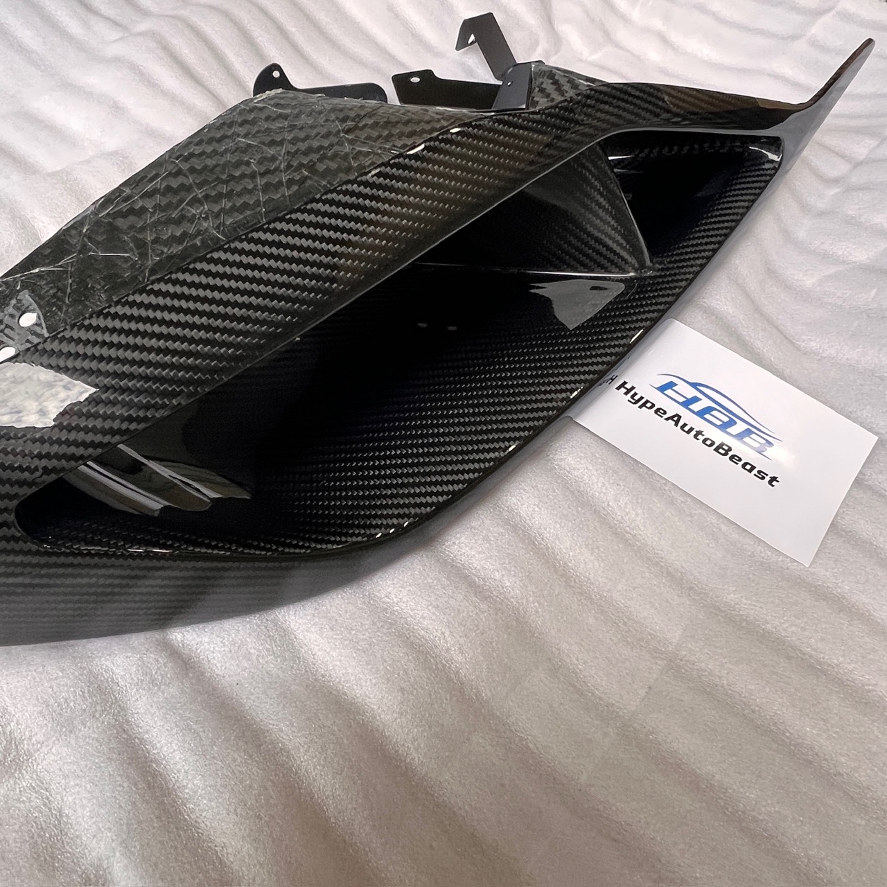 ATTK Style Dry Carbon Fiber Air Duct with Mounting Hardware for Toyota GR Supra A90 A91